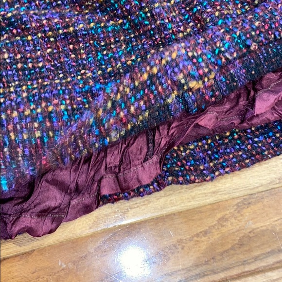FREE WITH PURCHASE - Deep purple colorful skirt - Picture 5 of 6